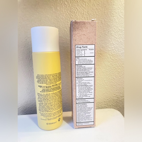 NEW SEI BELLA BUNDLE UV Defense Broad-Spectrum SPF 25 Sunscreen & Micellar water - Picture 3 of 4